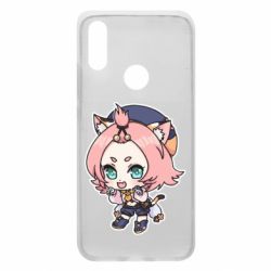 Чехол для Xiaomi Redmi 7 Genshin Impact chibi Diona - PrintSalon
