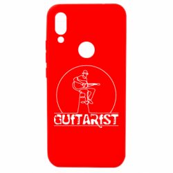 Чехол для Xiaomi Redmi 7 Guitar player. - PrintSalon