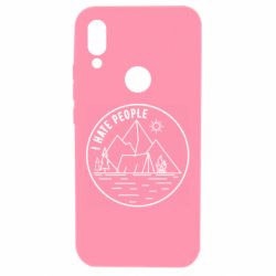 Чехол для Xiaomi Redmi 7 I hate people - camper - PrintSalon