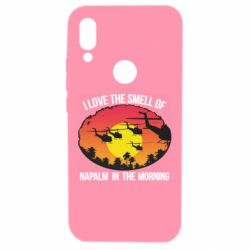 Чехол для Xiaomi Redmi 7 I love the smell napalm, in the morning - PrintSalon