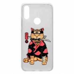 Чехол для Xiaomi Redmi 7 Japanese Akatsuki cat - PrintSalon