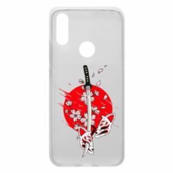 Чехол для Xiaomi Redmi 7 katana in sakura