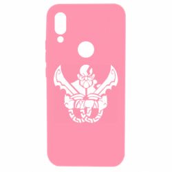 Чехол для Xiaomi Redmi 7 Kratos silhouette - PrintSalon