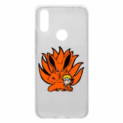 Чехол для Xiaomi Redmi 7 Kurama And Naruto - PrintSalon