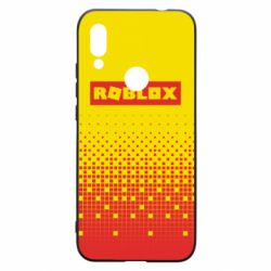 Чехол для Xiaomi Redmi 7 Logo and squares - PrintSalon