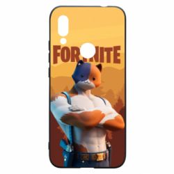 Чехол для Xiaomi Redmi 7 Meowscles and logo - PrintSalon