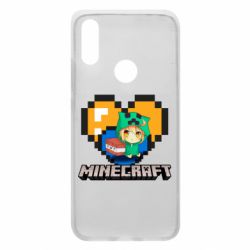 Чохол для Xiaomi Redmi 7 Minecraft Girl - PrintSalon