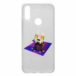 Чехол для Xiaomi Redmi 7 Minecraft King - PrintSalon