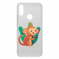 Чохол для Xiaomi Redmi 7 Monkey. Fuck You