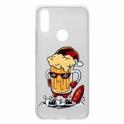 Чехол для Xiaomi Redmi 7 New Year's beer