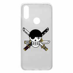 Чехол для Xiaomi Redmi 7 One Piece Zoro logo - PrintSalon