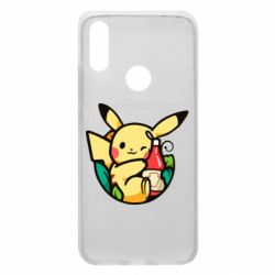 Чехол для Xiaomi Redmi 7 Pikachu with ketchup - PrintSalon