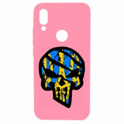 Чохол для Xiaomi Redmi 7 Punisher Coat of arms of Ukraine - PrintSalon