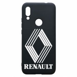 Чехол для Xiaomi Redmi 7 Renault 1972 Logo - PrintSalon