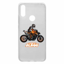 Чехол для Xiaomi Redmi 7 Sport Bike Art - PrintSalon