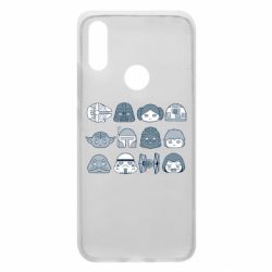 Чехол для Xiaomi Redmi 7 Star wars icons - PrintSalon