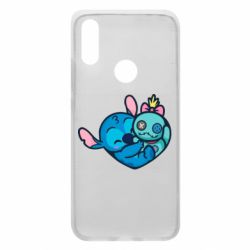 Чехол для Xiaomi Redmi 7 Стич с куклой - PrintSalon