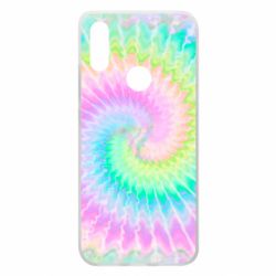 Чехол для Xiaomi Redmi 7 Tie dye spiral