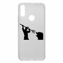 Чехол для Xiaomi Redmi 7 Тризубом по морде - PrintSalon