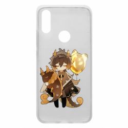 Чехол для Xiaomi Redmi 7 Zhongli with baloon - PrintSalon