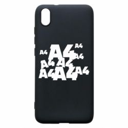 Чехол для Xiaomi Redmi 7A A4 Pattern - PrintSalon