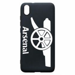 Чехол для Xiaomi Redmi 7A Arsenal simple logo - PrintSalon