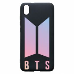 Чехол для Xiaomi Redmi 7A BTS gradient logo - PrintSalon