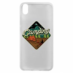Чехол для Xiaomi Redmi 7A Camping and forest - PrintSalon