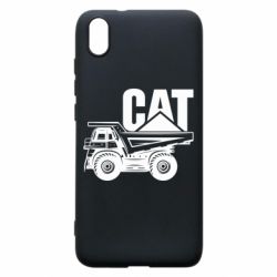 Чехол для Xiaomi Redmi 7A CAT logo and truck - PrintSalon