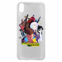 Чехол для Xiaomi Redmi 7A Cyberpunk: Edgerunners - PrintSalon