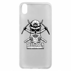 Чехол для Xiaomi Redmi 7A Deep Rock Galactic skull - PrintSalon