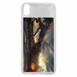 Чохол для Xiaomi Redmi 7A Дракон арт - PrintSalon