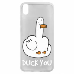 Чехол для Xiaomi Redmi 7A Duck you - PrintSalon