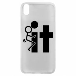 Чехол для Xiaomi Redmi 7A F*ck with IT - PrintSalon