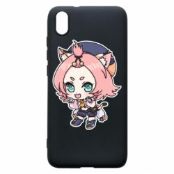 Чехол для Xiaomi Redmi 7A Genshin Impact chibi Diona - PrintSalon