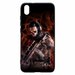 Чехол для Xiaomi Redmi 7A Ghost On Fire