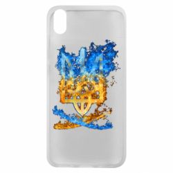 Чехол для Xiaomi Redmi 7A Горящий гербу Украины - PrintSalon