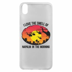 Чехол для Xiaomi Redmi 7A I love the smell napalm, in the morning - PrintSalon