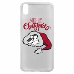 Чехол для Xiaomi Redmi 7A Кот саймона рождество - PrintSalon