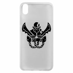 Чехол для Xiaomi Redmi 7A Kratos silhouette - PrintSalon