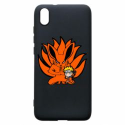 Чехол для Xiaomi Redmi 7A Kurama And Naruto - PrintSalon