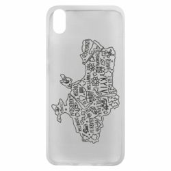 Чехол для Xiaomi Redmi 7A Map Ukraine - PrintSalon