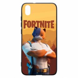 Чехол для Xiaomi Redmi 7A Meowscles and logo