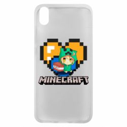 Чохол для Xiaomi Redmi 7A Minecraft Girl - PrintSalon