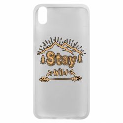 Чехол для Xiaomi Redmi 7A Mountains - Stay Wild - PrintSalon