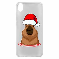 Чехол для Xiaomi Redmi 7A Новогодняя капибара - PrintSalon