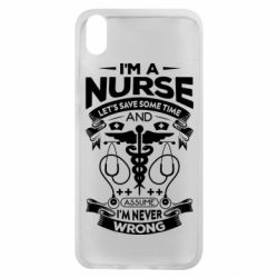 Чехол для Xiaomi Redmi 7A Nurse I'm Never Wrong - PrintSalon