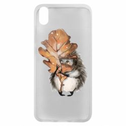 Чехол для Xiaomi Redmi 7A Осенний ежик - PrintSalon