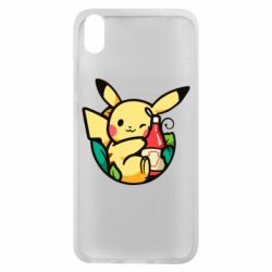 Чехол для Xiaomi Redmi 7A Pikachu with ketchup - PrintSalon