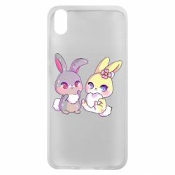 Чехол для Xiaomi Redmi 7A Rabbits In Love - PrintSalon